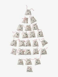 24 Pochons Pour Calendrier De L'Avent Beige / Multicolore - Vertbaudet