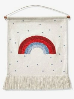 Arc-en-ciel Mural Personnalisable Blanc / Rose - Vertbaudet