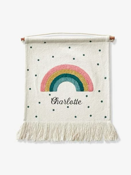 Arc-en-ciel Mural Personnalisable Blanc / Rose - Vertbaudet – Image 6