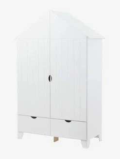 Armoire 2 Portes Holidays XL Blanc - Vertbaudet