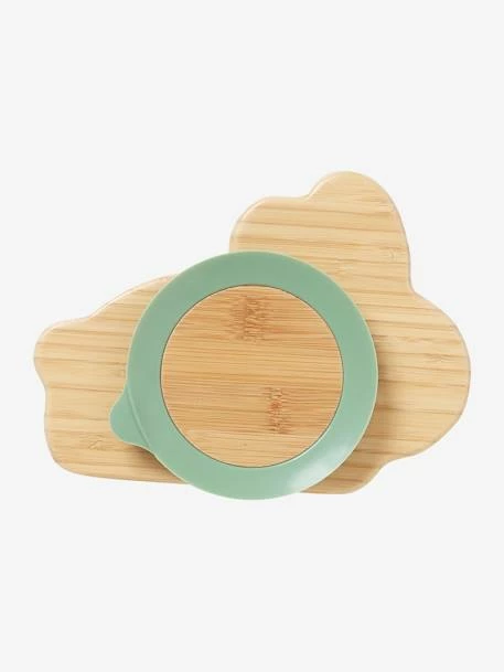 Assiette En Bambou Lapin Naturel - Vertbaudet – Image 2