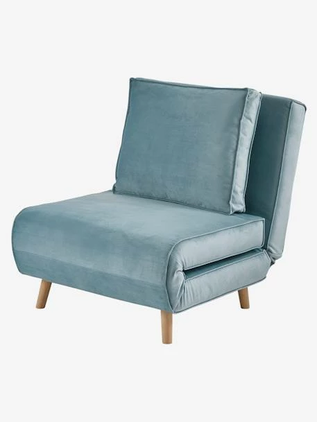 Banquette Convertible 1 Place Bleu Grisé - Vertbaudet