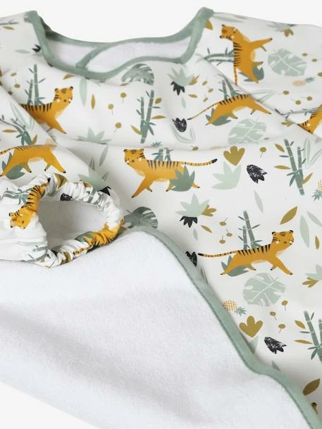 Bavoir Manches Longues VERTBAUDET Imprimé Tigres - Vertbaudet – Image 3