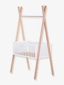 Berceau Tipi évolutif CHILDHOME Naturel/blanc - Childhome