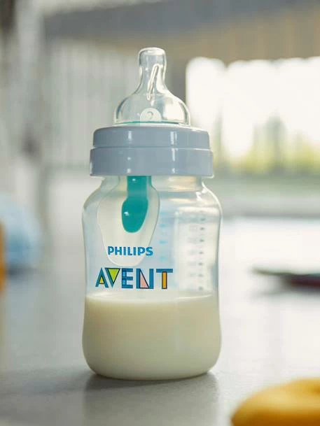 Biberon 260 Ml Philips AVENT Anti-colic Avec Valve AirFree Transparent - Philips Avent – Image 2