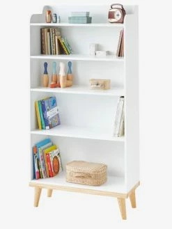 Bibliothèque LIGNE ROMANCE Blanc - Vertbaudet