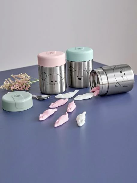 Boîte à Lunch Thermos Repas LÄSSIG Little Chums Menthe/chien - Lassig – Image 5