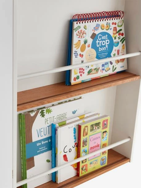 Bureau Enfant Avec Rangements LIGNE PIROUETTE Blanc - Vertbaudet – Image 5