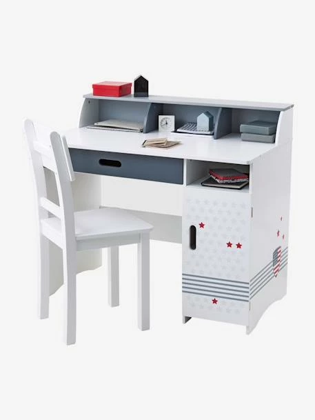 Bureau Enfant ECUSSON Blanc - Vertbaudet – Image 2