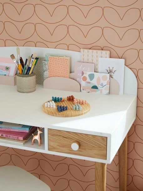 Bureau Enfant LIGNE CONFETTI Blanc - Vertbaudet – Image 4