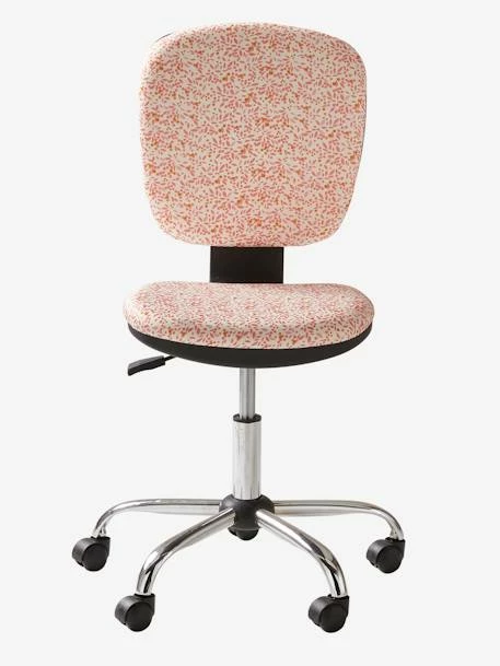 Chaise De Bureau à Roulettes Imprimé Fleuri - Vertbaudet – Image 2