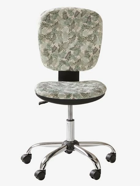 Chaise De Bureau à Roulettes Hanoï Imprimé Feuille - Vertbaudet – Image 2