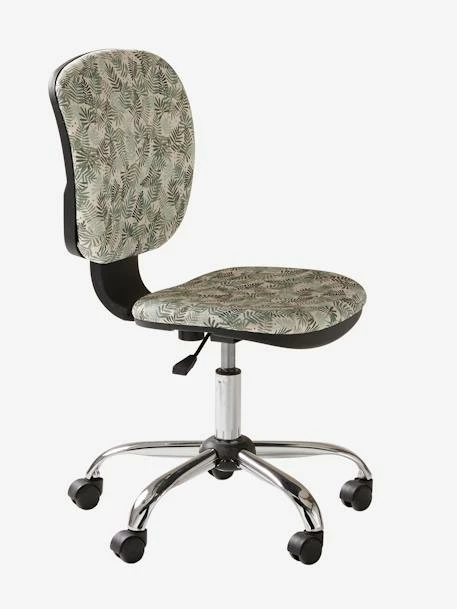 Chaise De Bureau à Roulettes Hanoï Imprimé Feuille - Vertbaudet – Image 4