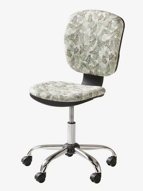 Chaise De Bureau à Roulettes Hanoï Imprimé Feuille - Vertbaudet