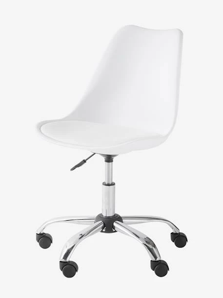 Chaise De Bureau Enfant Ă Roulettes Rose - Vertbaudet