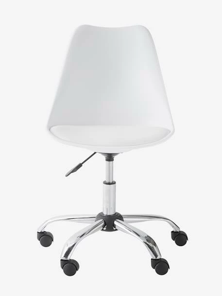 Chaise De Bureau Enfant à Roulettes Rose - Vertbaudet – Image 2