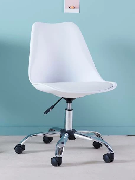 Chaise De Bureau Enfant à Roulettes Rose - Vertbaudet – Image 5