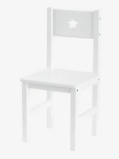 Chaise Maternelle, Assise H. 30 Cm LIGNE SIRIUS Blanc - Vertbaudet