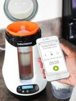 Chauffe-biberon BABY BREZZA Safe+Smart Bottle Warmer Blanc - Babybrezza