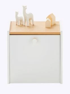 Chevet Avec Bac Ă Roulettes LIGNE CONFETTI Blanc - Vertbaudet