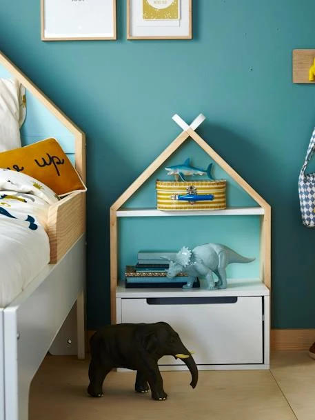 Chevet Enfant Fond Réversible Bleu Ou Rose LIGNE TIPILI Blanc - Vertbaudet – Image 5