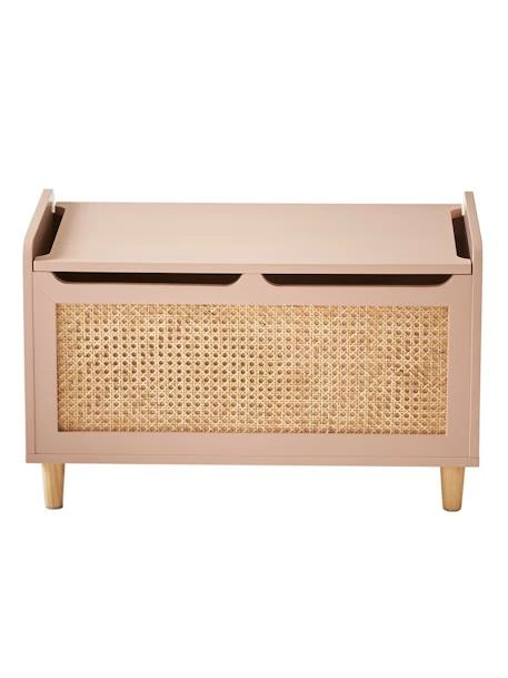 Coffre à Jouets Cannage LIGNE POÉSIE Rose - Vertbaudet – Image 4