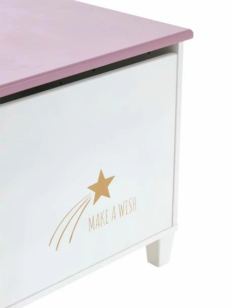 Coffre De Rangement LIGNE MAKE A WISH Blanc - Vertbaudet – Image 5