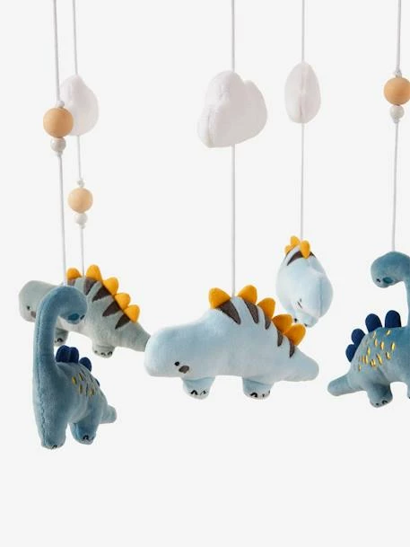 Coffret Mobile Musical PETIT DINO Bleu / Kaki - Vertbaudet – Image 4