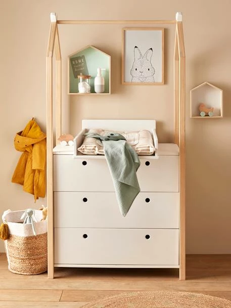 Commode Penderie Coconut Blanc - Vertbaudet – Image 4