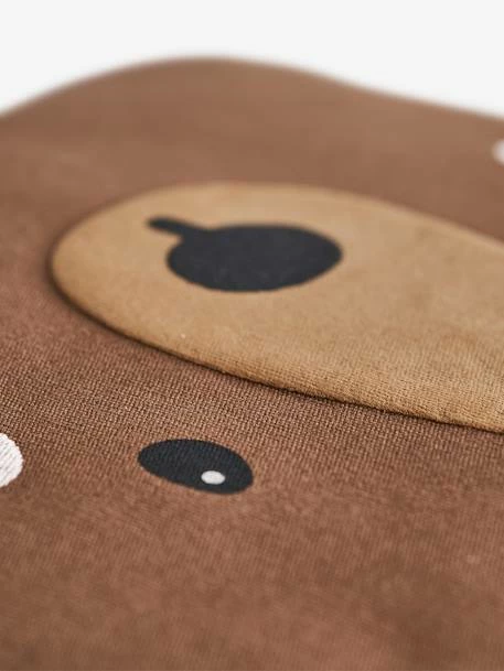 Coussin Carré Ourson Brun - Vertbaudet – Image 4