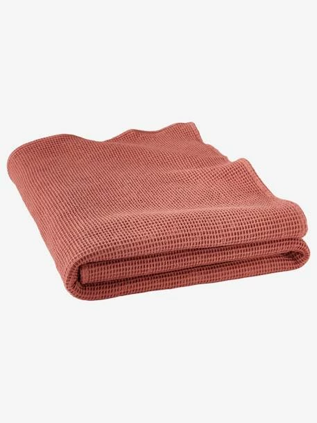 Couvre-lit Nid D'abeille Gaufrette Bleu Vert - Vertbaudet – Image 5