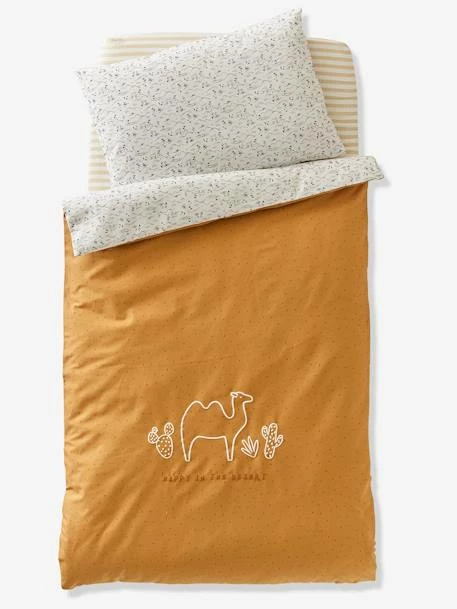 Drap-housse Bébé WILD SAHARA écru / Sable - Vertbaudet – Image 2