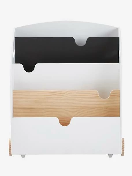 Etagère Pour Livres à Roulettes LIGNE SCHOOL Rose - Vertbaudet – Image 3