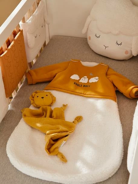 Gigoteuse Manches Amovibles Bi-matière PETIT MOUTON Miel / écru - Vertbaudet – Image 5