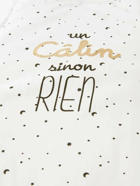 Gigoteuse Manches Amovibles UN CÂLIN SINON RIEN Blanc - Vertbaudet – Image 5