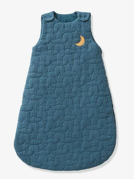 Gigoteuse Quiltée Manches Amovibles NUITS DE RÊVE En Coton Bio* Marine - Vertbaudet – Image 2