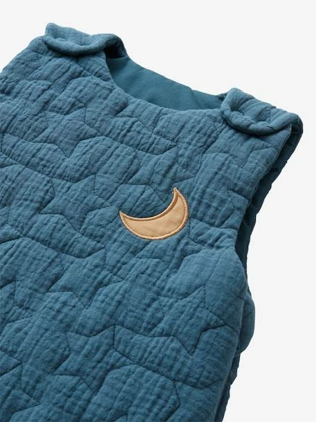 Gigoteuse Quiltée Manches Amovibles NUITS DE RÊVE En Coton Bio* Marine - Vertbaudet – Image 5