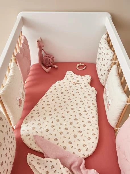 Gigoteuse Sans Manches En Gaze De Coton Personnalisable GRENIER Ă©cru / Multicolore - Vertbaudet â Image 2