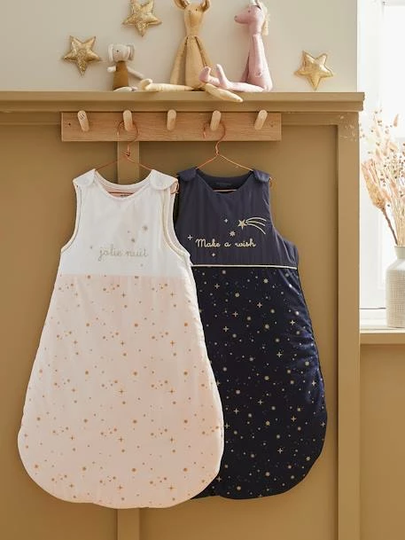 Gigoteuse Sans Manches MAKE A WISH Marine / DorĂ© - Vertbaudet â Image 3