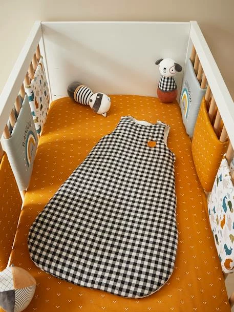 Gigoteuse Sans Manches MINI ZOO Noir / Blanc - Vertbaudet â Image 2