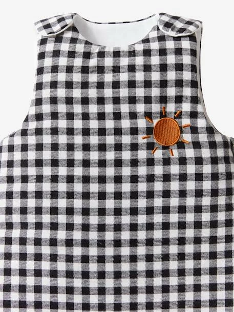 Gigoteuse Sans Manches MINI ZOO Noir / Blanc - Vertbaudet â Image 4