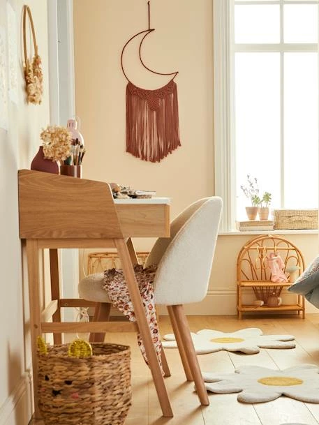 Grand Attrape-rêves Lune En Macramé Terracotta - Vertbaudet – Image 5