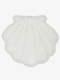 Grand Tapis En Fourrure Coquillage SOUS L'OCÉAN Ecru - Vertbaudet