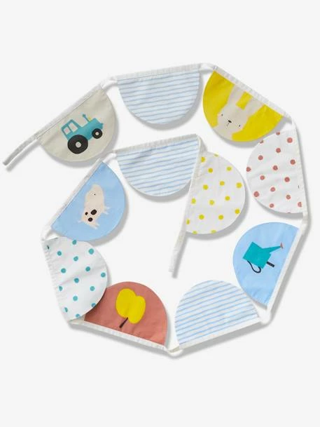 Guirlande Fanions A La Ferme Multicolore - Vertbaudet – Image 3