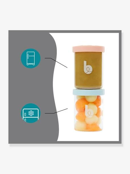 Isy Bowls 6 X 250ml + 3 X 120 Ml BABYMOOV Bleu - Babymoov – Image 5