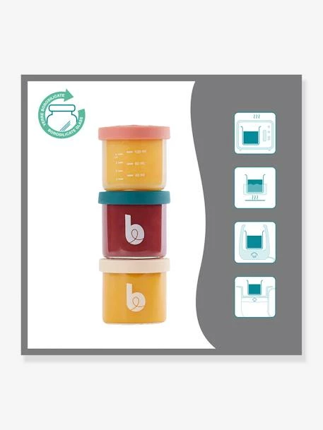 Isy Bowls 6 X 250ml + 3 X 120 Ml BABYMOOV Bleu - Babymoov – Image 6