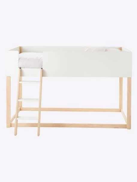 Lit Enfant Mi-hauteur Réversible ZIG-ZAG Blanc - Vertbaudet – Image 5