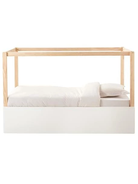 Lit Enfant Mi-hauteur Réversible ZIG-ZAG Blanc - Vertbaudet – Image 6