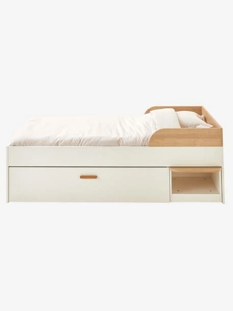 Lit Enfant Multi Rangements HAPPY Blanc - Vertbaudet – Image 5