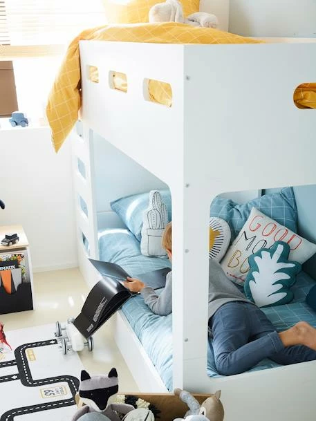 Lits Superposés Bas LIGNE FUJI Blanc - Vertbaudet – Image 2